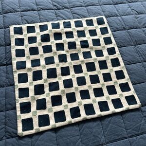 West Elm 20x20 Geometric Patterned Square Pillowcase